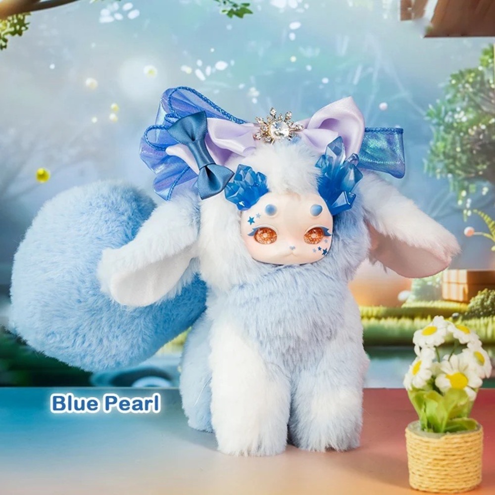 Tutulong Fantasy Crystal Blue Pearl Plush Blind Box Cat Dragon Cat-loong Art Toy